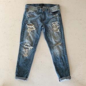 FLYING MONKEY platinum boyfriend denim •
